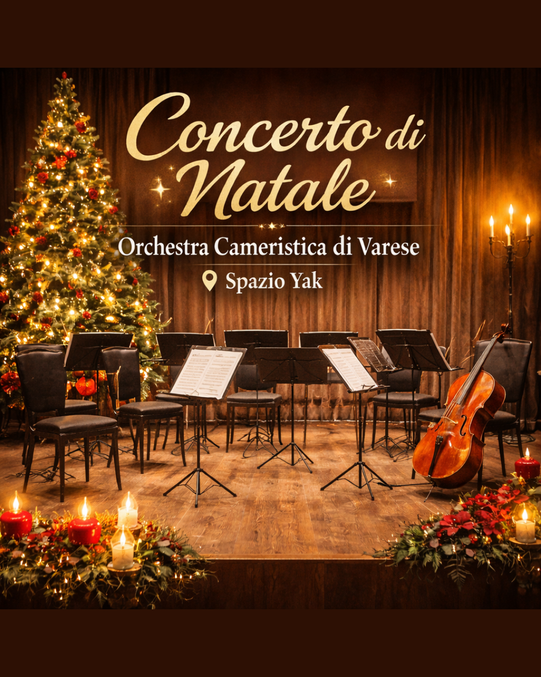 Concerto di Natale, Orchestra cameristica di Varese, SpazioYak